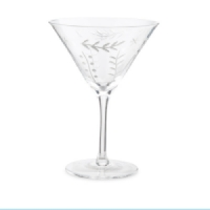 Aldi  2 Pack Cosmopolitan Glasses