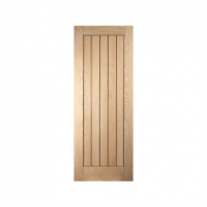 Wickes  Jeld-Wen Cottage Recessed Oak Internal Door - 1981mm x 610mm