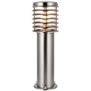 Wickes Eton Brushed Chrome Post Light - 60W &pound;39.99