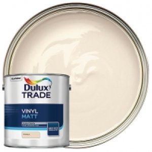Dulux Trade Vinyl Matt Emulsion Paint - Magnolia 2.5L £24.30