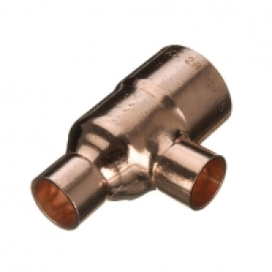 Wickes End Feed Reducing Tee - 22 x 15 x 15mm £3.63