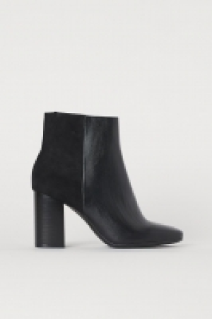  Block-heeled ankle boots £21.00