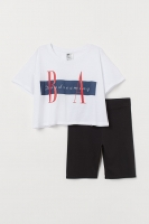  Pyjama top and shorts £13.00