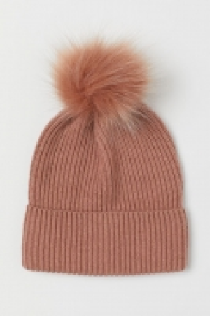  Knitted wool-blend hat £7.00