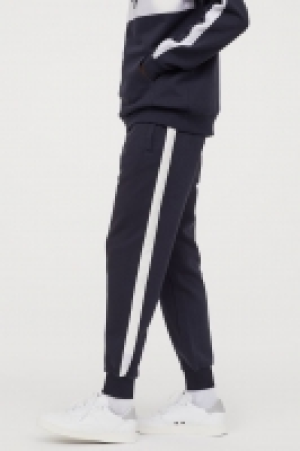  Joggers with side stripes £10.00