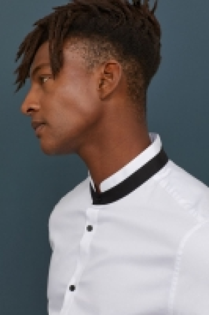  Cotton grandad shirt Slim Fit £12.00