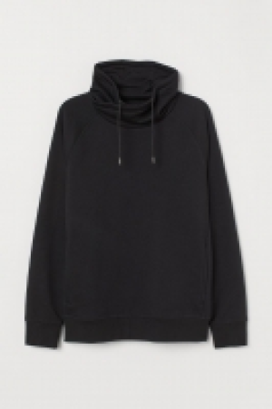  Funnel-collar sweatshirt £12.00