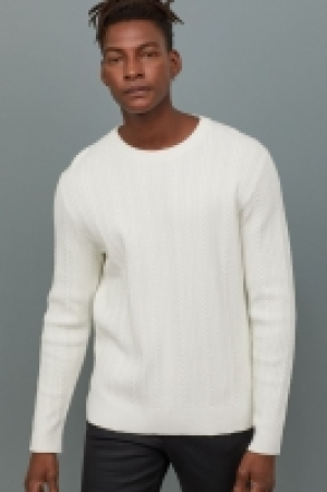  Cable-knit jumper £20.00