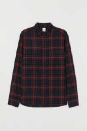 HM   Flannel shirt Regular Fit