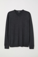 HM   V-neck merino wool jumper