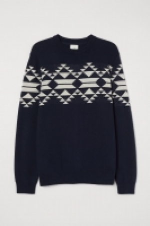 HM   Jacquard-knit cotton jumper