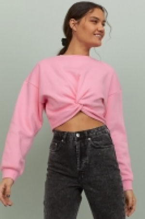  Knot-detail sweatshirt £5.00