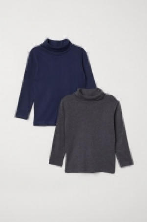  2-pack polo-neck tops £4.00
