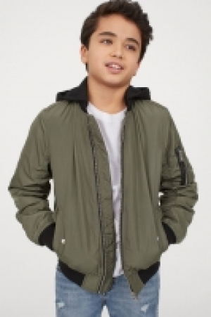  Padded bomber jacket £8.00
