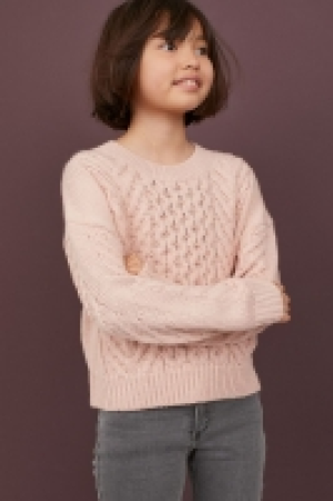  Cable-knit jumper £7.00