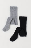 HM   2-pack wool-blend tights