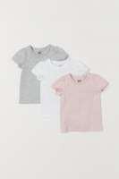 HM   3-pack puff-sleeved tops