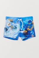HM   Printed swimming trunks