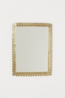 HM   Mirror with a metal frame