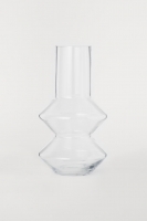 HM   Large glass vase