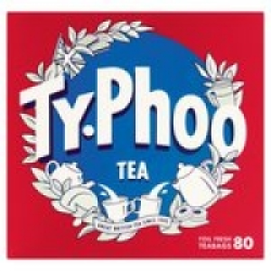 Morrisons  Typhoo Foil Fresh Teabags 80s