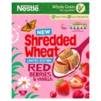 Morrisons  Shredded Wheat Red Berries and Vanilla