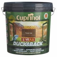Wilko  Cuprinol 5 Year Ducksback Forest Oak Matt Exterior Wood Pain