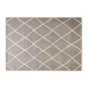 Aldi  Kirkton House Grey & White Rug