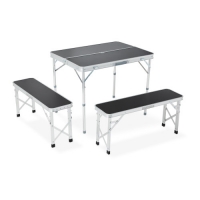 Aldi  Portable Table With Benches