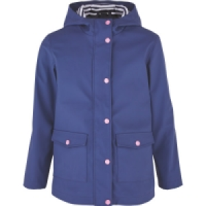 Aldi  Childrens Smoke Blue Raincoat