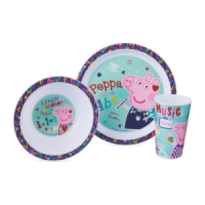 Aldi  Preschool Peppa Pig Breakfast Set