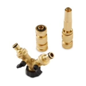 Aldi  Brass Hose Accessories Bundle