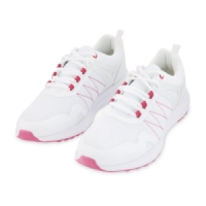 Crane Ladies White Fitness Trainers