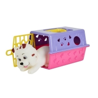 QDStores  Simba Toys My Little Pet White Dog With Carry Case