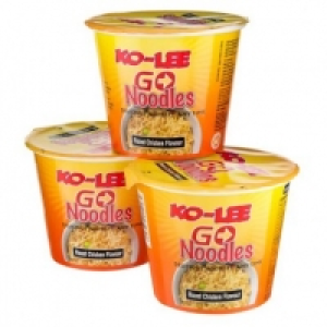 Poundland  Ko-lee Go Cups Roast Chicken 3x65g