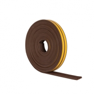 Wickes E Profile Rubber Draught Seal Brown - 10m £8.50