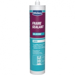 Wickes Frame Silicone Sealant - White 310ml £3.00