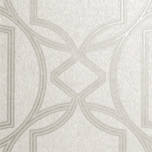 Boutique Deco Geo Wallpaper Ivory - 10m £25.00