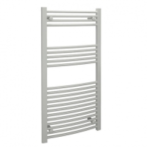 Wickes Curved Towel Radiator - White 500 x 1200 mm £82.00