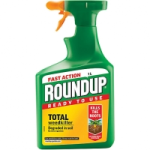 Fast Action Roundup Weed Killer - 1L £5.00