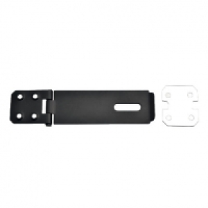 Wickes Safety Hasp and Staple Black - 100mm &pound;3.90