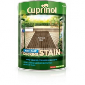 Cuprinol Anti-Slip Decking Stain - Natural Oak 5L £40.00