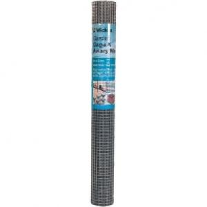 Wickes  Wickes 25mm Galvanised Garden Cage & Aviary Wire Mesh - 900m