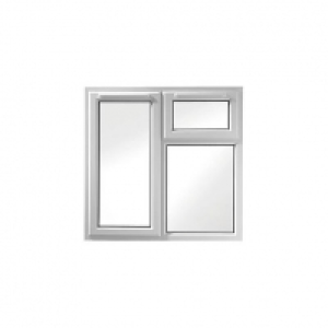 Wickes  Wickes White uPVC Casement Window - Left Side Hung & Top Hun