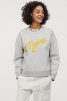 HM   Text-motif sweatshirt