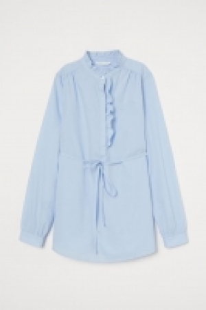  MAMA Frill-trim cotton blouse £12.00