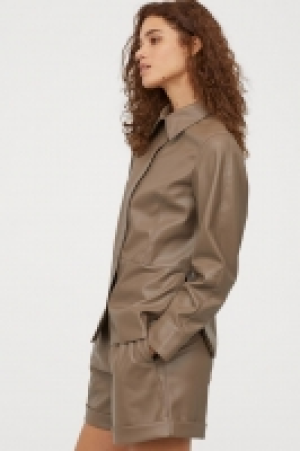  Imitation leather shirt £30.00