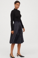 HM   Jacquard-weave skirt