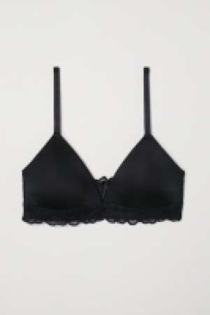 HM   Non-wired microfibre bra