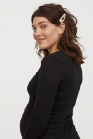 HM   MAMA Draped dress